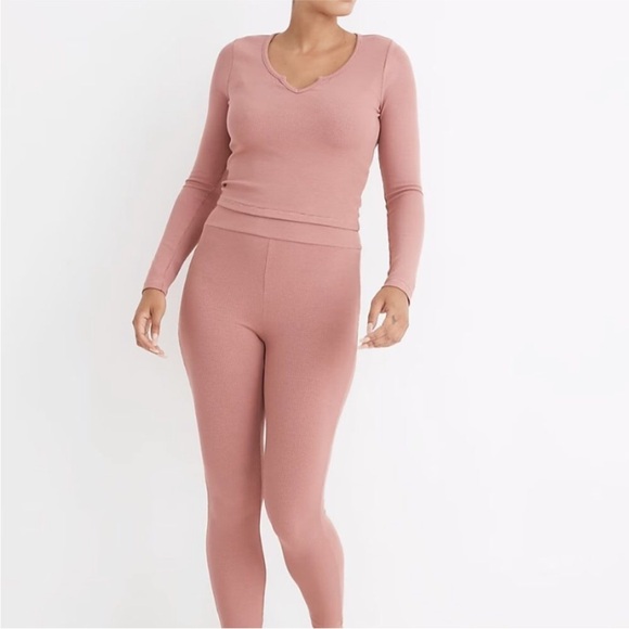 Nautica Ladies' 2-Piece Silky Stritch Fleece Sleepwear PJ Set Grey Size M - Picture 13 of 14